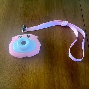Pink Piggy Children Camera